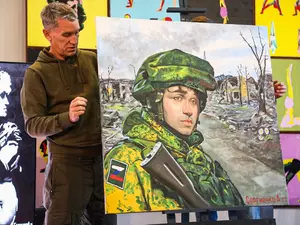 фото ЗакС В Петербурге написали портрет Цоя с Z-символикой фото ЗакС политика В Петербурге написали портрет Цоя с Z-символикой