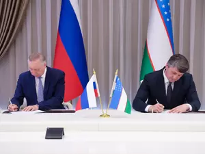 фото ЗакС Беглов и мэр Ташкента подписали обновленный договор о сотрудничестве фото ЗакС политика Беглов и мэр Ташкента подписали обновленный договор о сотрудничестве