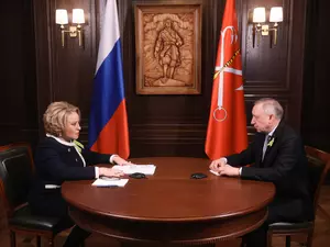 Беглов встретился с Матвиенко