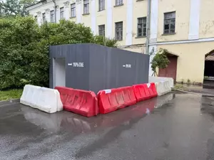 В Кронштадте установили новые бетонные укрытия от БПЛА