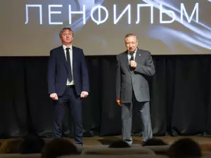 Беглов представил коллективу "Ленфильма" нового гендиректора Давиденко
