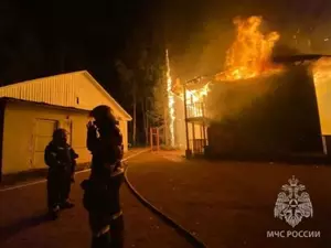 Прокуратура начала проверку из-за пожара в детском лагере под Выборгом