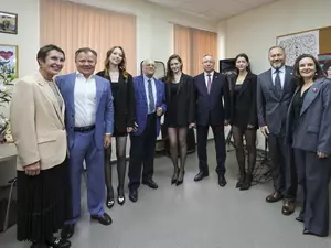 Беглов и Бельский открыли джазовый корпус училища имени М. П. Мусоргского