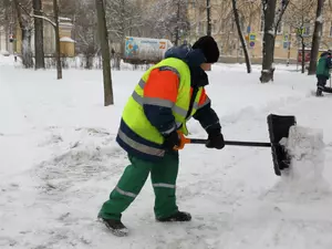Смольный может обязать бизнес очищать тротуары от снега
